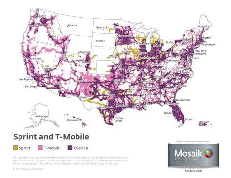 T Mobile Coverage Map Usa Travel Maps And Major Tourist Metropcs