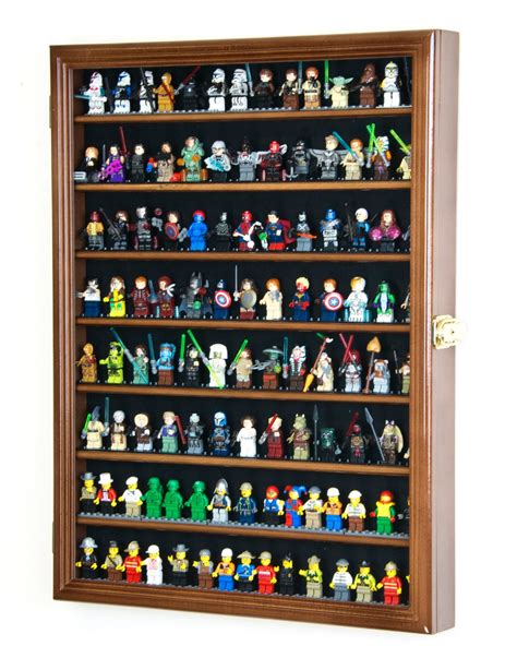 Large 110 Mini Figures Minifigures Display Case Cabinet Small Etsy