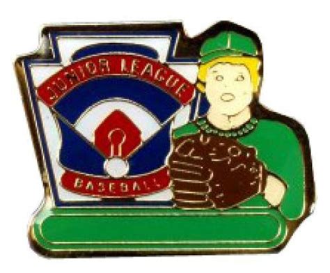 League Junior League Baseball Pin Wilson Awards