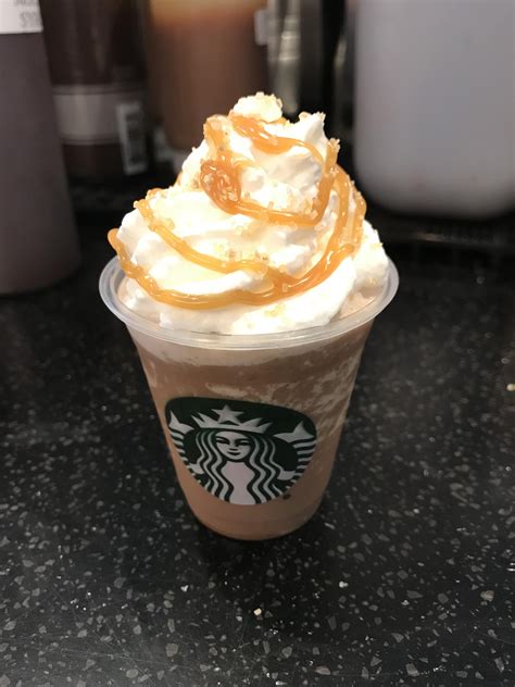 Tried This Mini Trend With A Salted Caramel Mocha Frap Rstarbucks