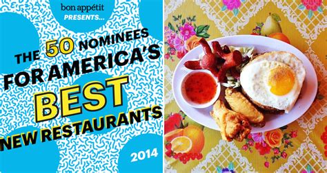 Bon Appetit Drops Nominees For Americas Best New Restaurants List