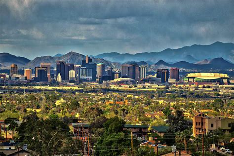 Phoenix Arizona Skyline Photograph By Chance Kafka Pixels