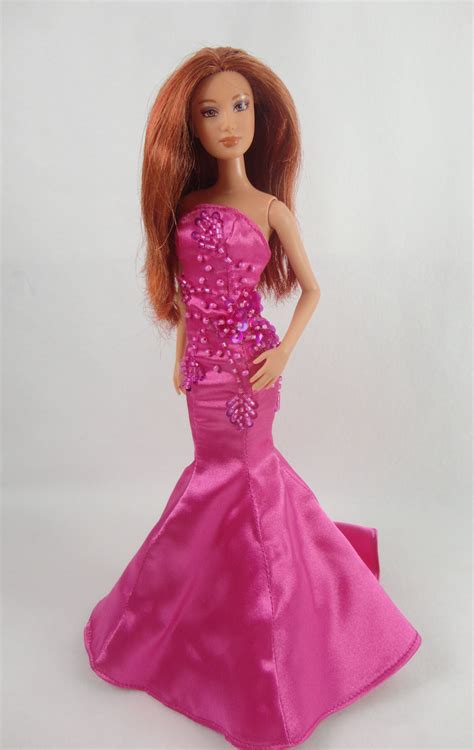 Pink Dress Evening Dresses Formal Dresses Barbie Dolls Mermaid