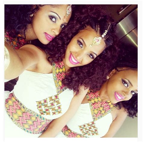 African Ethiopian Habesha Brides And Weddings Ethiopian Beauty