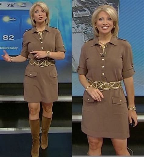 Heather Tesch Hot Legs Boots Weatherbabes Org The Weather Channel