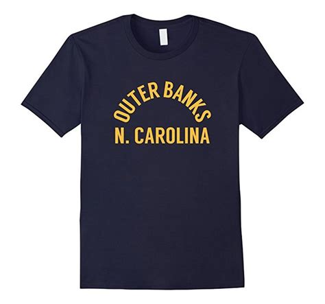 Mens Outer Banks North Carolina T Shirt Obx Nc Letter