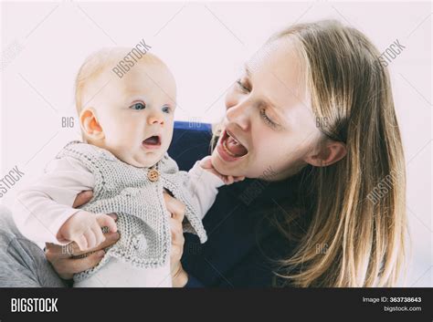 Excited New Mom Image And Photo Free Trial Bigstock