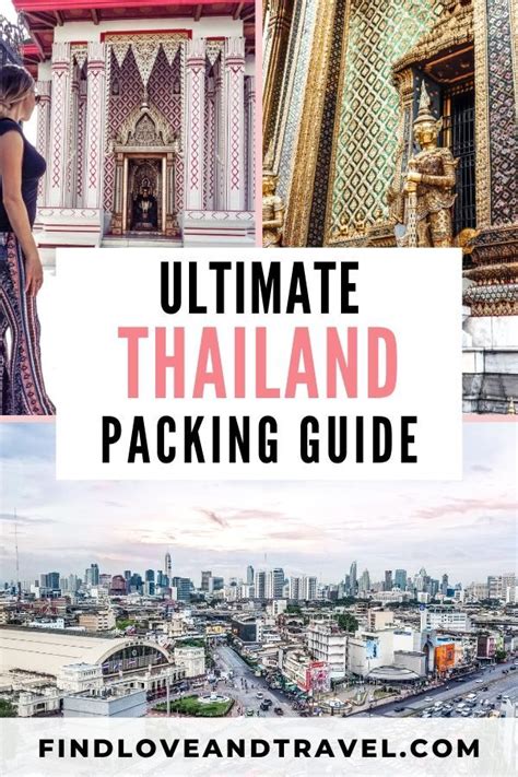 Getting Ready To Visit Thailand Heres Our Ultimate Thailand Packing