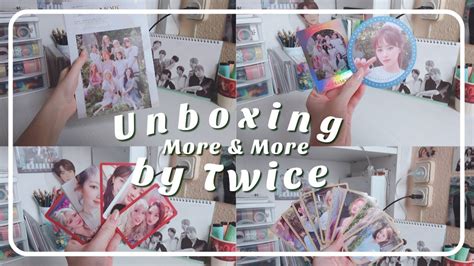 🌿 Unboxing 1 More And More By Twice Youtube