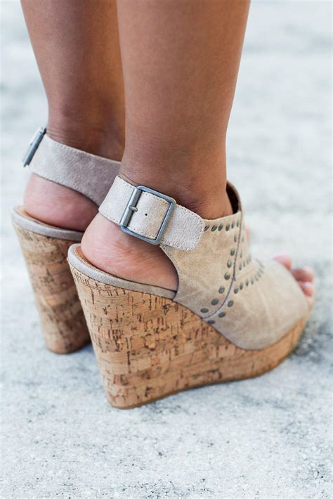 Sinni Cream Wedges | Cute Wedges | Online Boutiques - Saved by the Dress