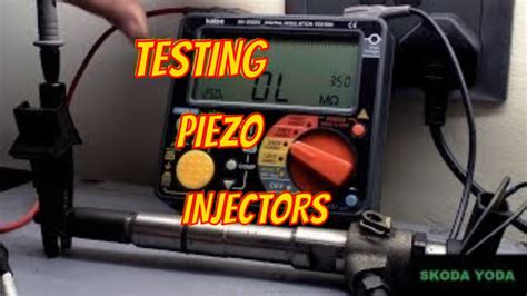 How To Electronically Test A Piezo Diesel Fuel Injector Youtube