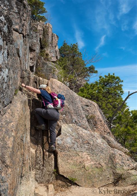 On The Subject Of Nature Hiking The Beehive In Acadia National Park