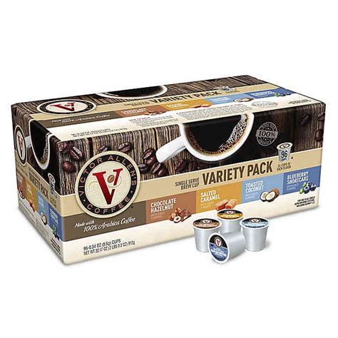 96 Count Victor Allen Spring Variety Pack Coffee Pods For Single Serve