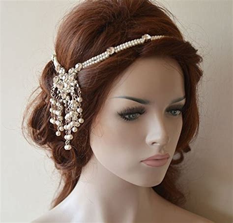 Wedding Head Chain Pearl Hair Jewelry Bridal Hair Accessories