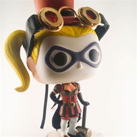 Steampunk Harley Quinn Comission Custom Funko Pop Pinterest