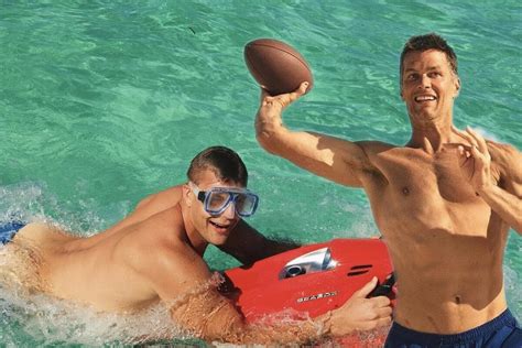 Tom Brady Shares Shirtless Football Sesh With Patriots Pals And Fans