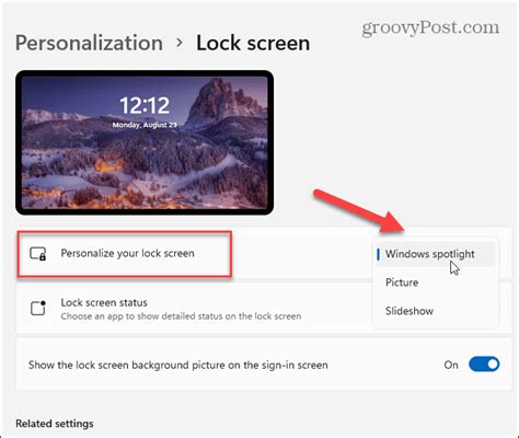 How To Customize The Windows 11 Lock Screen