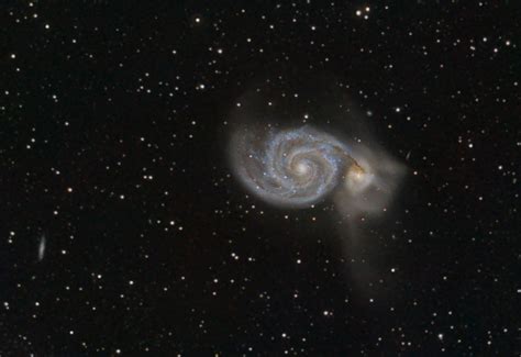 M51 The Whirlpool Galaxy Astrophotography