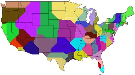 United States Of Voronoi Clip Art Library