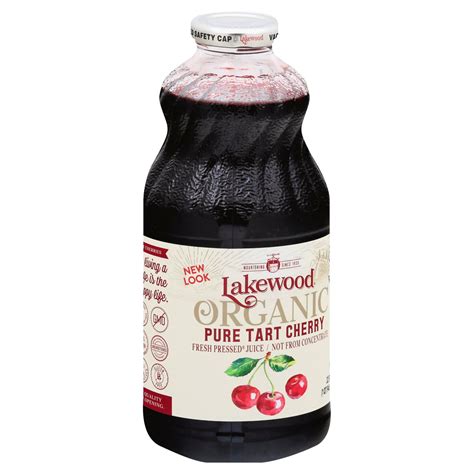 Lakewood Organic Pure Tart Cherry Juice Shop Juice At H E B