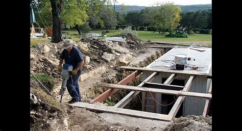 And the underground portion at 10 feet wide and 50 feet long, he noted,. Shipping Container As An Underground Shelter | handy man ...