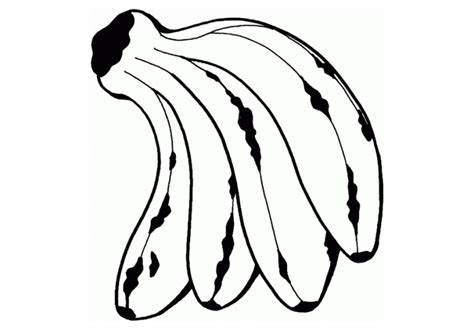 los mejores dibujos de plátanos para colorear ☀️