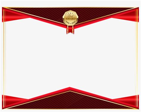 Certificate Of Recognition Border Design