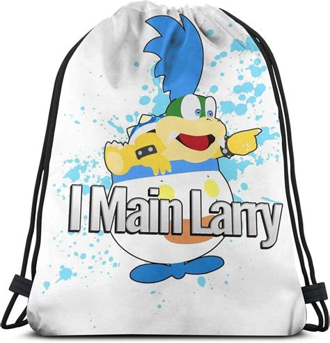 I Main Larry Super Smash Bros Sport Bag Gym Sack