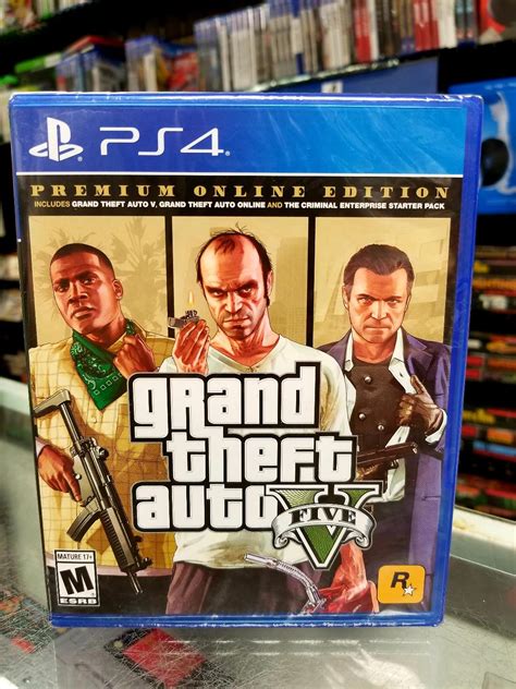 Gta 5 ps4 & ps5 modded accounts. PS4 Grand Theft Auto 5 Premium Online Edition - Movie Galore