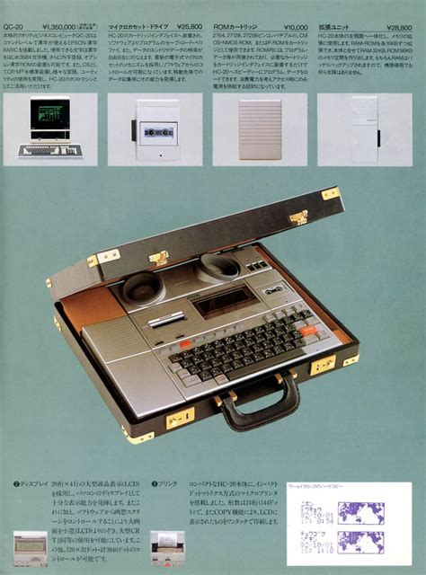 Vintage Geek Hand Held Computer 1982 Popsugar Tech