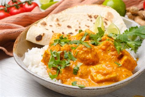 Tofu Tikka Masala Vegan Indian Tofu Curry Piping Pot Curry