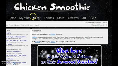 Chicken Smoothie~ Aweosme Trade Youtube