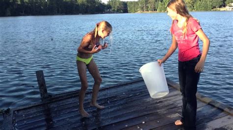 Kaylees Als Ice Bucket Challenge Youtube