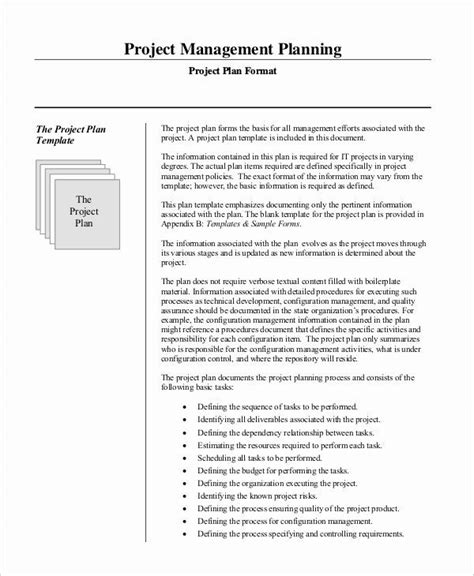 Project Management Plan Template Word Beautiful Sample Project