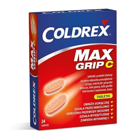 Coldrex Maxgrip C 24 Tabl Przeziebienie Allecco Pl