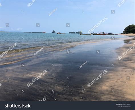 Black Sand Beach Langkawi Malaysia Stock Photo 1586716402 Shutterstock