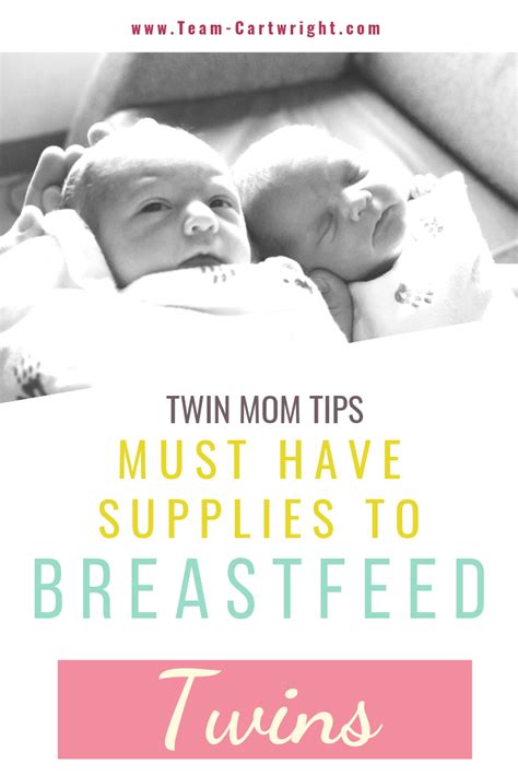 Must Have Supplies For Breastfeeding Twins Team Cartwright