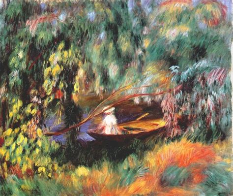 The Skiff Pierre Auguste Renoir