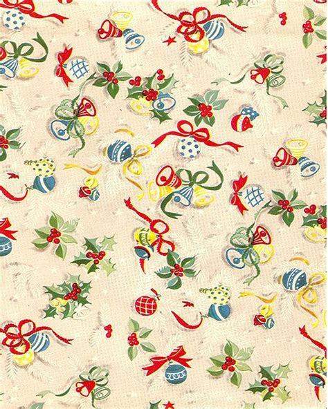 December 2014 Free Paper Vintage Christmas Wrapping Paper Vintage
