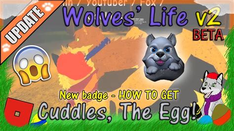 Codes are usually announced on twitter by the developers newfissy or bethink rbx. Roblox Wolves Life Egg | Roblox Promo Codes 2019 Wiki August