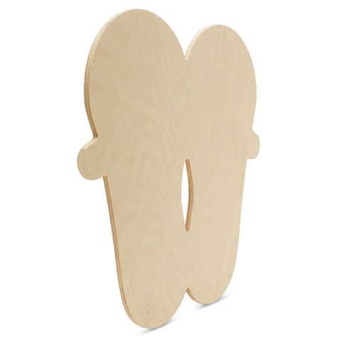 Unfinished Wood Flip Flop Summer Cutout 12” Woodpeckers Crafts