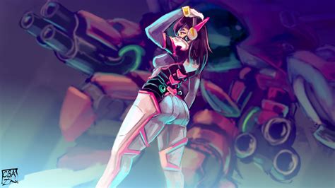 3840x2160 Dva Overwatch Game 4k Hd 4k Wallpapers Images Backgrounds Photos And Pictures
