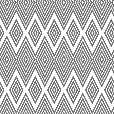 Zigzag Diamond Patterns Stock Vector Illustration Of Seamless 19064312