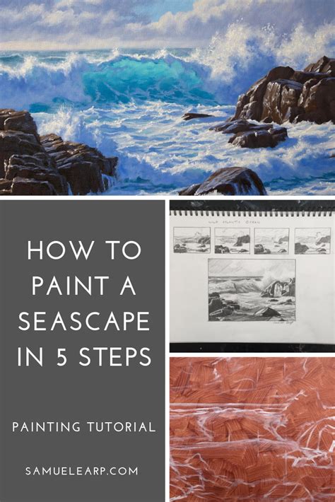 How To Paint A Dramatic Seascape — Samuel Earp Artist Landscape