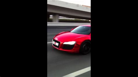 Red Chrome Audi R8 Youtube