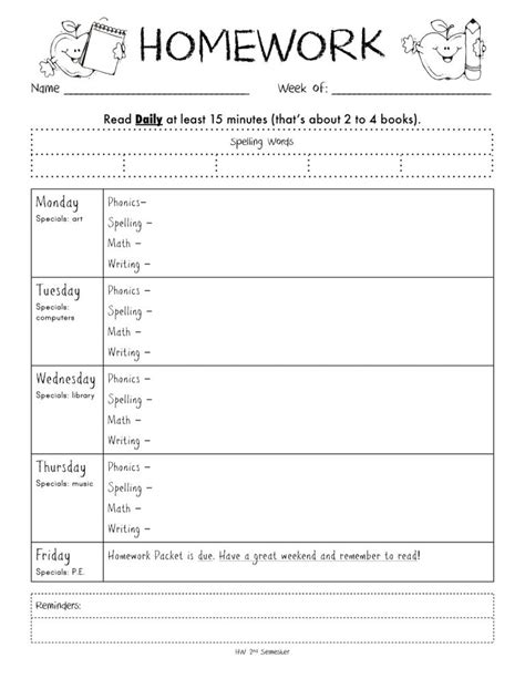 Print Homework Sheets For Studying At Home Educative Printable