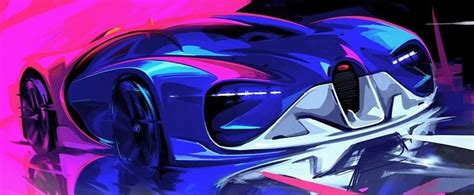 Futuristic Bugatti Veyron