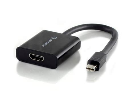Alogic 20cm Active Mini Displayport To Hdmi Male To Female Adapter With