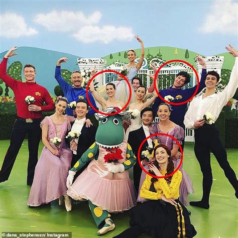 Purple Wiggle Lachlan Lachy Gillespie Finds Love With Ballerina Dana Stephensen Daily Mail