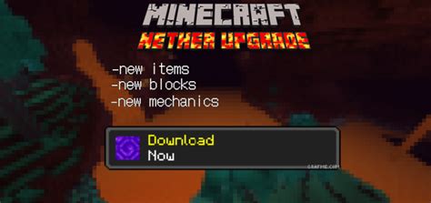 Improve Nether Nether Upgrade Mcpe Addonsmcpe Mods And Addons